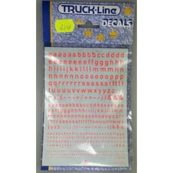 Kleinbuchstaben 4 Größen 