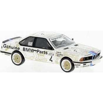 BMW 635 CSi, Genuine BMW Parts No.4 Spa 1983, Rossi/Quester/Winkelhock, Baujahr 1983