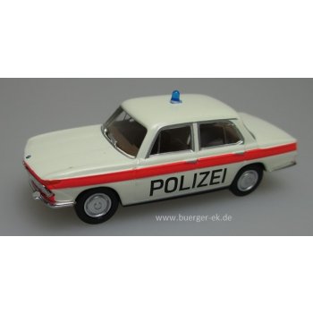 BMW 2000, Polizei Solothurn, weiß/orange, Schweiz