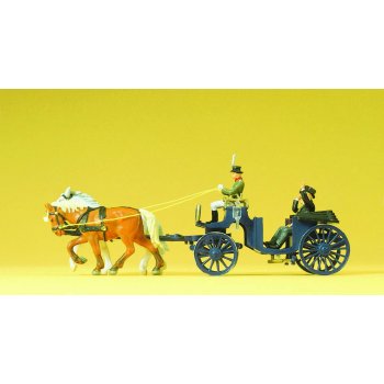 Prominenz in der Kutsche