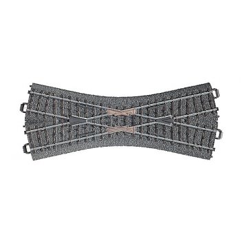 Kreuzung C-Gleis 188,3 mm/24,3°