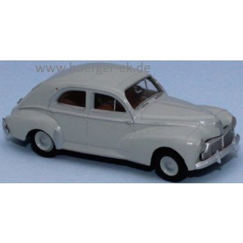 Peugeot 203, perlgrau, Baujahr 1948, (von Brekina)