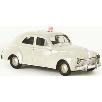 Peugeot 203, Taxi, perlgrau, Baujahr 1948 (von Brekina)