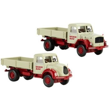 WiMo-Baus Set, Ausgabe 4: Magirus Eckhauber Pritschenkipper und Magirus Rundhauber Pritschenkipper, WiMo Bau
