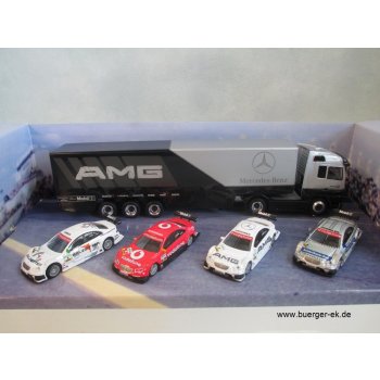 Set DTM 2006, Mercedes-Benz Actros + 4 Mercedes-Benz C-Klasse - DTM