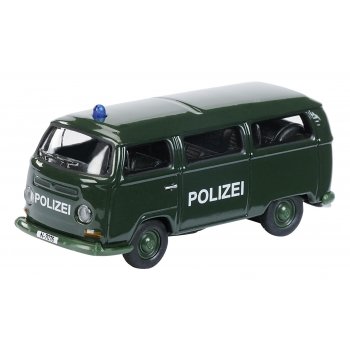 VW T2 Bus, POLIZEI, dunkelgrün