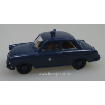 VW 1500 Limousine der POLIZEI Berlin, dunkelblau