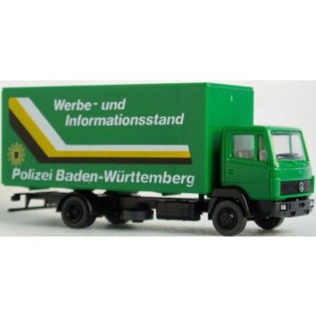 Mercedes-Benz LKW der POLIZEI Baden-Württemberg, Werbe- und Informationsstand, Sondermodell !