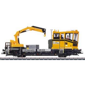 Robel Gleiskraftwagen 54.22 Leonhard Weiss, Version mit motorisch bewegtem Kran, Funktionsmodell, DC
