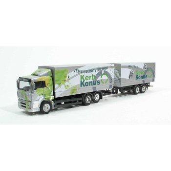 MAN TG-A LX Planenhängerzug, Kerb Konus