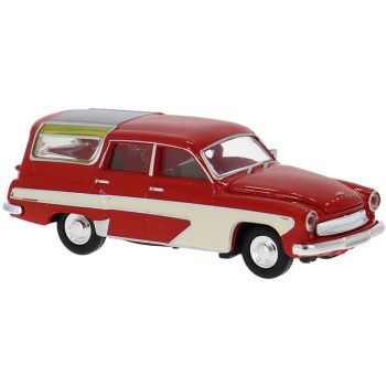 Wartburg 311 Camping in rot/weiß, Baujahr 1959