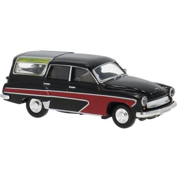 Wartburg 311 Camping in schwarz/weinrot, Baujahr 1959