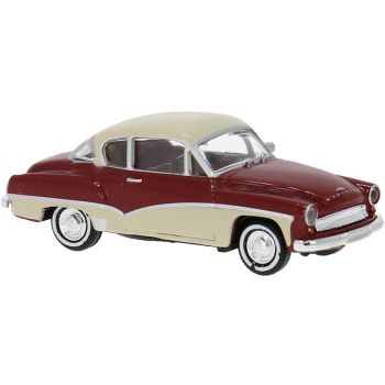 Wartburg 311 Coupe in rubinrot/hellbeige, Baujahr 1959