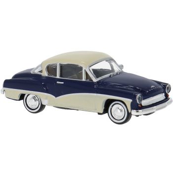 Wartburg 311 Coupe in dunkelblau/hellbeige, Baujahr 1959