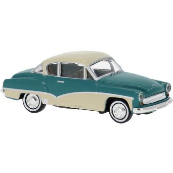 Wartburg 311 Coupe in türkisgrün/hellblau, Baujahr 1959