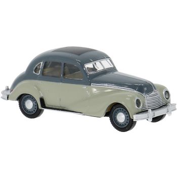 EMW 340 zweifarbig, grau/blaugrau, Baujahr 1950