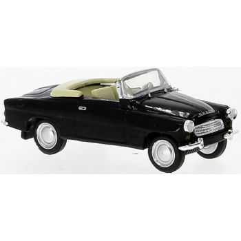 Skoda Felicia, offenes Verdeck, schwarz, Verdeck elfenbein, Baujahr 1959