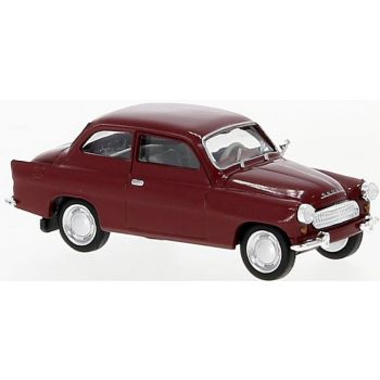 Skoda Octavia, dunkelrot, Baujahr 1960