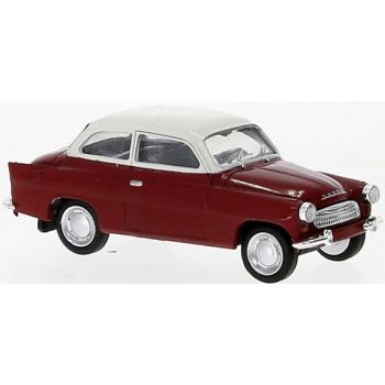 Skoda Octavia, rot/weiß, Baujahr 1960