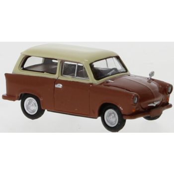 Trabant P50 Kombi, zweibarbig braun