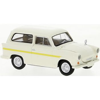 Trabant P50 Universal mit Dekor weiß/gelb, Baujahr 1960