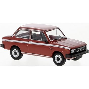 Volvo 66 mit Dekor, marathon, rot, Baujahr 1972