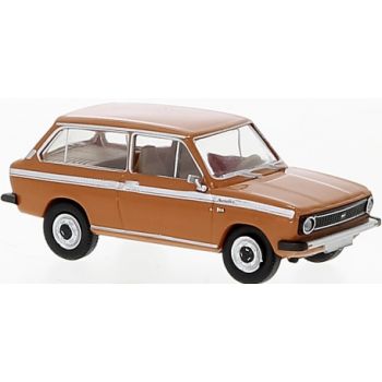 Volvo 66 mit Dekor, marathon, orange, Baujahr 1972