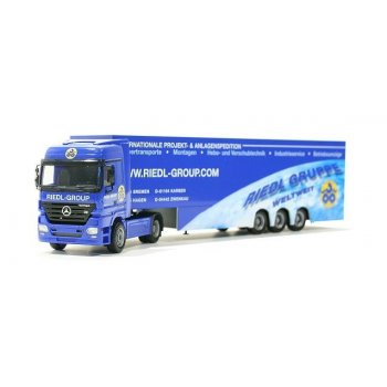 Mercedes-Benz Actros LH MP2 Eurokoffersattelzug, Riedl