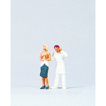 Beim Arzt (Untersuchung)