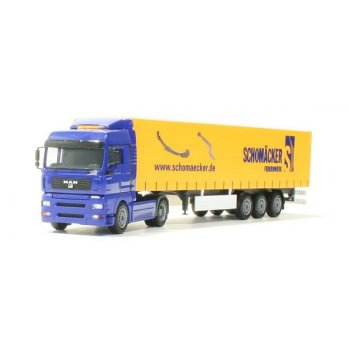 MAN TGA XLX Gard.Planensattelzug Schomäcker