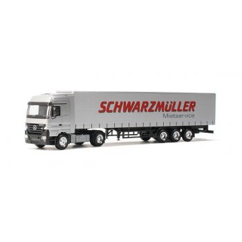 Mercedes-Benz Actros LH Planensattelzug, Schwarzmüller