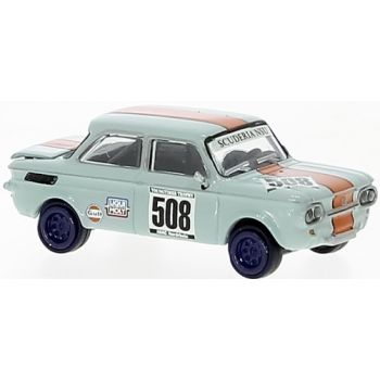 NSU TTS, Gulf, No. 508 - Rennversion Scuderia NSU, hellblau/orange, Baujahr 1966