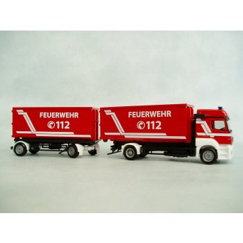 Mercedes-Benz Axor Muldenhängerzug, Feuerwehr (excl. Sondermodell)