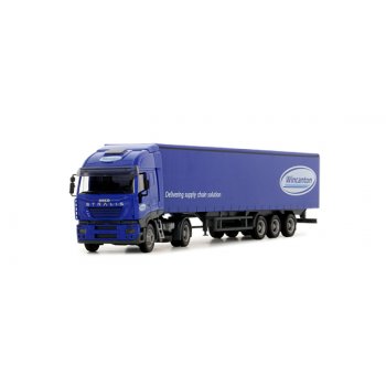 Iveco Stralis Gardinenplanensattelzug, Wincanton