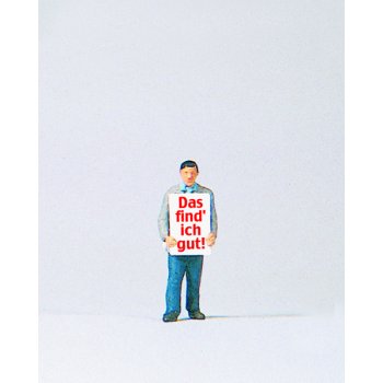 Sandwichmann 'Das find ich gut!'
