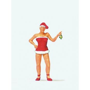 Weihnachtsfräulein mit Glöckchen