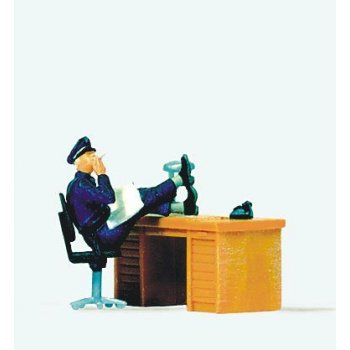 Sitzender Polizist, USA