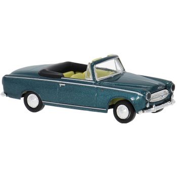 Peugeot 403 Cabriolet, offen, in türkisgrün, Baujahr 1956