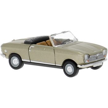 Peugeot 204 Cabriolet, offen, goldfarben, Baujahr 1967