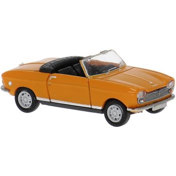 Peugeot 204 Cabrolet offenes Verdeck, orange, Baujahr 1967