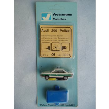 Audi 200 POLIZEI Bayern, ELEKTRONIK,  Blaulicht funtionsfähig