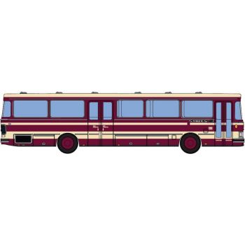 Setra S 140 ES Linienbus, DB - Deutsche Bundesbahn, klassisches rot, Bausatz