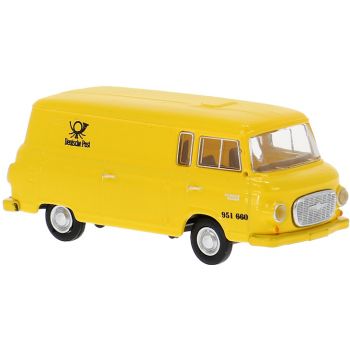 Barkas B1000 Kastenwagen der Deutschen Post, gelb, Baujahr 1962