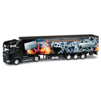 Scania R '09 TL Gardinenplanen-Sattelzug, SKS