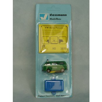 VW Bully der POLIZEI, ELEKTRONIK, funktionsfähiges Blaulicht