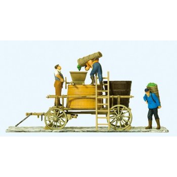 Winzerwagen stehend, Fertigmodell