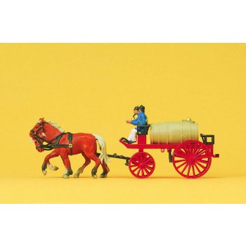 Feuerwehr-Gespann (Wasserwagen)