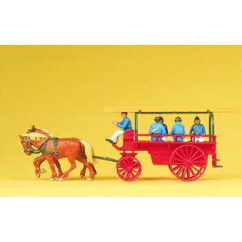 Feuerwehr-Gespann (Mannschaftswagen)