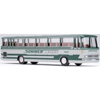 Setra S 150 Reisebus, Schulz Reisen, alte Türbeschriftung