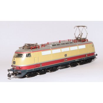 E-Lok BR E03 der DB, beige/rot, Betr.Nr. E 03 002, 1 Lüfterreihe, ohne Originalkarton,